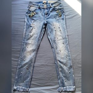 Indigo Rein Ankle Jeans